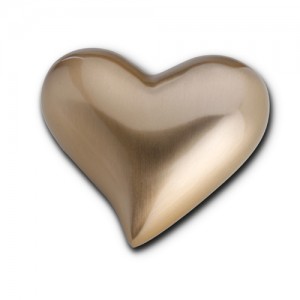 Keepsake Heart (Brushed Gold)